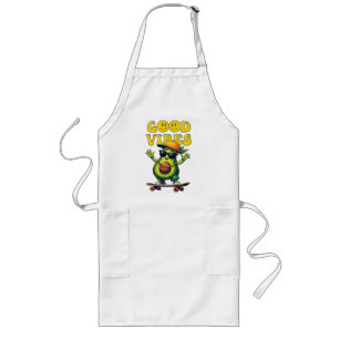 Goede vibes Avocado Lang Schort