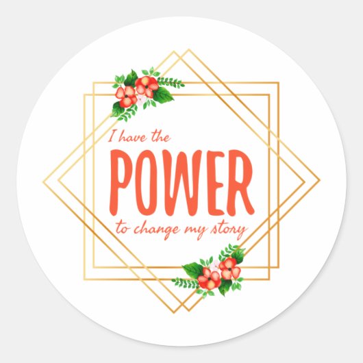 goede vibes - bevestiging voor harde werknemers ronde sticker (Voorkant)