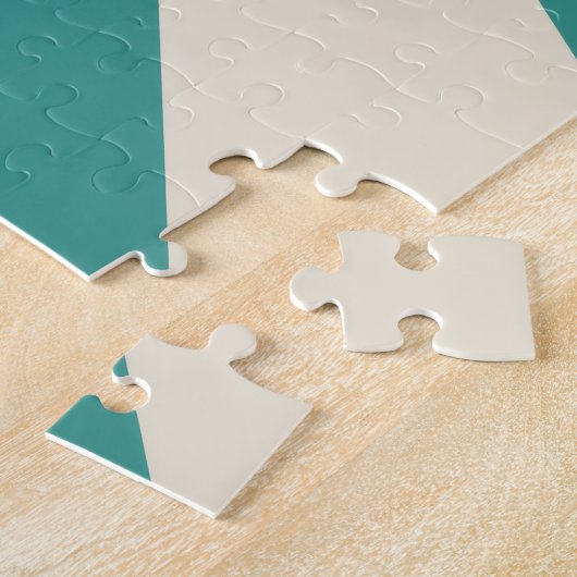 Goede Vibes Big Eyes Cat | Schattigee zwarte kat Legpuzzel (Zijkant)