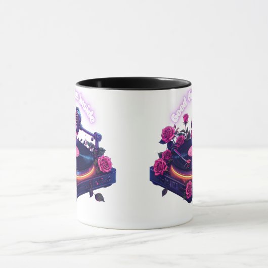 Goede vibes binnen - Mok voor positieve energie (Midden)