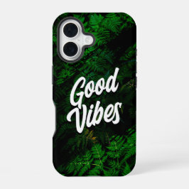 Goede Vibes Botanische Natuur Style iPhone 16 Hoesje