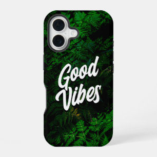 Goede Vibes Botanische Natuur Style iPhone 16 Hoesje