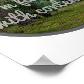 goede vibes citeert het leven voor inspiratie poster (Hoek)