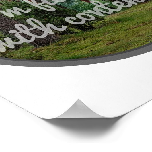 goede vibes citeert het leven voor inspiratie poster (Hoek)