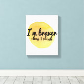 goede vibes citeert voor zelfliefde canvas afdruk (Insitu (Houten vloer))