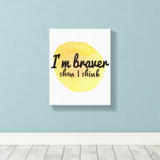 goede vibes citeert voor zelfliefde canvas afdruk (Insitu (Houten vloer))