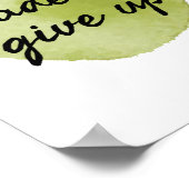 goede vibes citeert voor zelfliefde en zelfzorg poster (Hoek)