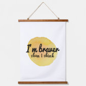 goede vibes citeert voor zelfliefde hangend wandkleed (Voorkant)