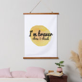 goede vibes citeert voor zelfliefde hangend wandkleed (Slaapkamer)