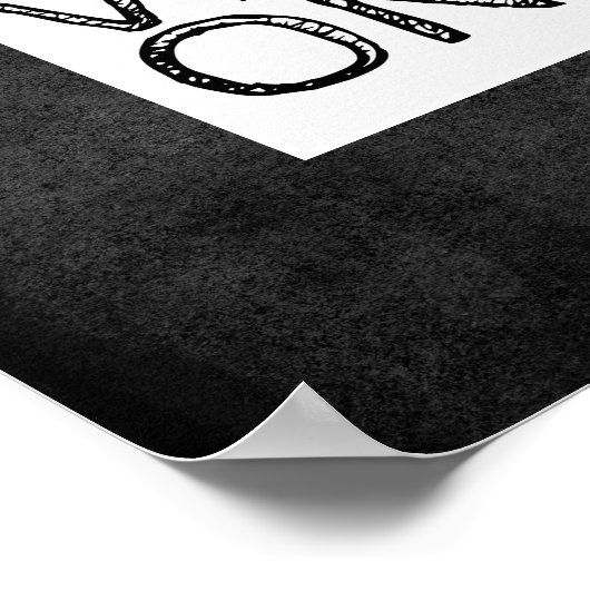 goede vibes citeren alleen poster wall art (Hoek)