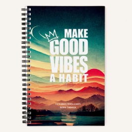 GOEDE VIBES EEN HABIT MAKEN | Spiraal Notitieboek
