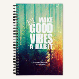 GOEDE VIBES EEN HABIT MAKEN | Spiraal Notitieboek