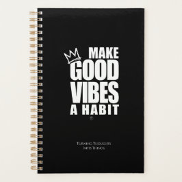 GOEDE VIBES EEN HABIT MAKEN | Spiral Planner