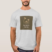 Goede vibes en hoge getijden t-shirt (Voorkant)