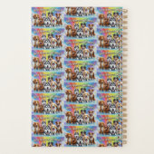 Goede vibes en natte neuzen Speelse doodles Planner (Achterkant)