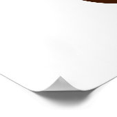 Goede vibes en warme koffie ontwerp poster (Hoek)