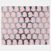 Goede Vibes Fleece Deken (Voorkant (Horizontaal))