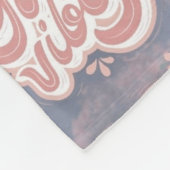 Goede Vibes Fleece Deken (Hoek)