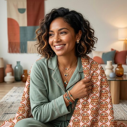 Goede Vibes Fleece Deken