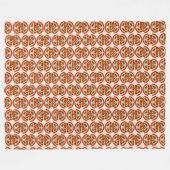 Goede Vibes Fleece Deken (Voorkant (Horizontaal))