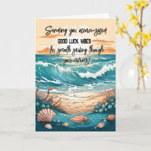 goede vibes GCSE ALevel SAT Kaart (Gele Bloem)