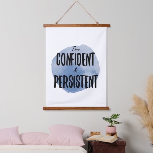 goede vibes - gezegden voor zelfliefde en zelfzorg hangend wandkleed (Slaapkamer)