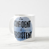 goede vibes - gezegden voor zelfliefde en zelfzorg koffiemok (Voorkant links)