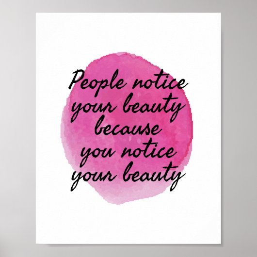 goede vibes - gezegden voor zelfliefde en zelfzorg poster (Voorkant)