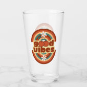 Goede Vibes Glas (Achterkant)