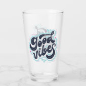 Goede Vibes Glas (Achterkant)