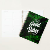 Goede Vibes Green Leaf Design Planner (Display)