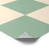 Goede vibes groovy retro poster (Hoek)