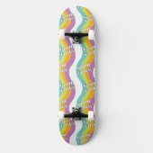 Goede Vibes Groovy Skateboard Deck (Voorkant)