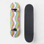 Goede Vibes Groovy Skateboard Deck (Voorkant)