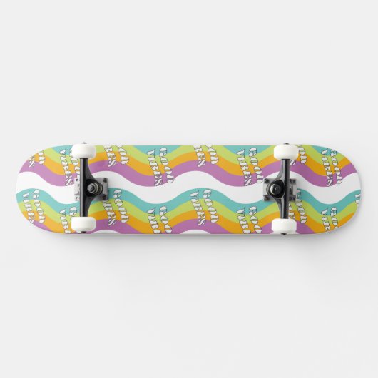 Goede Vibes Groovy Skateboard Deck (Horizontaal)