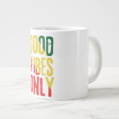 Goede vibes grote koffiekop (Voorkant rechts)