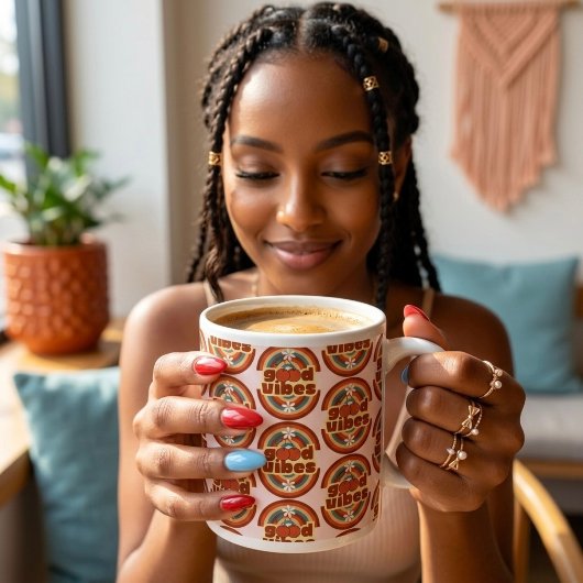 Goede Vibes Grote Koffiekop