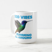 Goede vibes - Humming All Around Edition Koffiemok (Voorkant links)