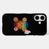Goede Vibes Illustratie Typografie Case-Mate iPhone Case (Achterkant (horizontaal))