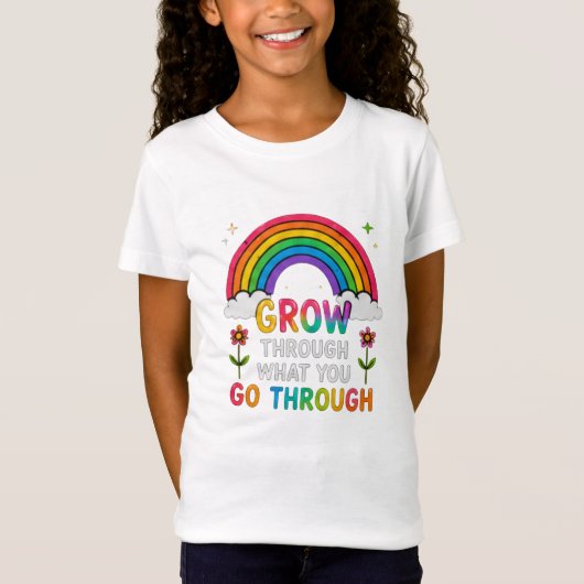 Goede Vibes In Kleur T-shirt (Voorkant)