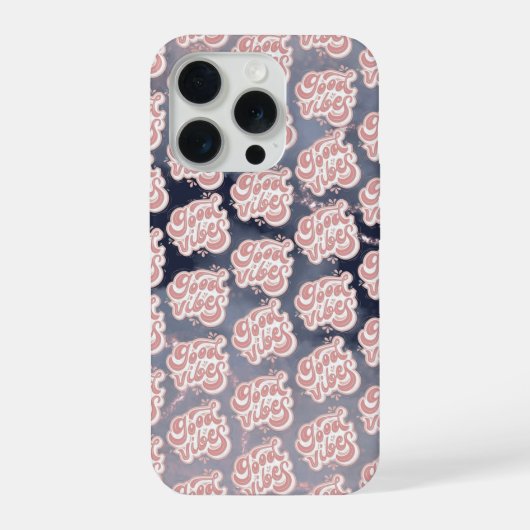 Goede Vibes iPhone Hoesje (Achterkant)