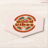 Goede Vibes Kartonnen Onderzetters (Schuin)