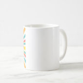 "Goede vibes!" Koffiemok (Voorkant rechts)