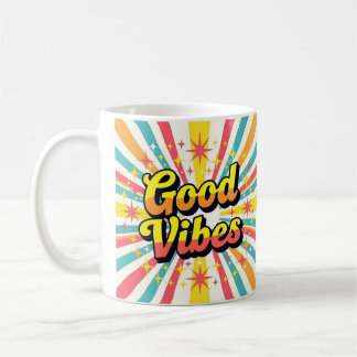 "Goede vibes!" Koffiemok