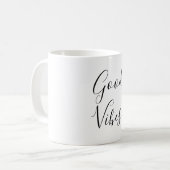 Goede Vibes Koffiemok (Voorkant links)