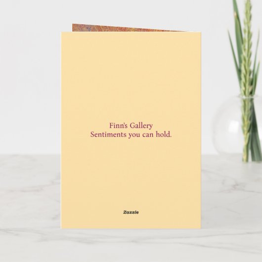 GOEDE VIBES KRIJGEN GOED KAART (Achterkant)