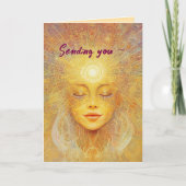 GOEDE VIBES KRIJGEN GOED KAART (Voorkant)