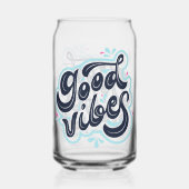 Goede Vibes Kunnen Glas (Voorkant)