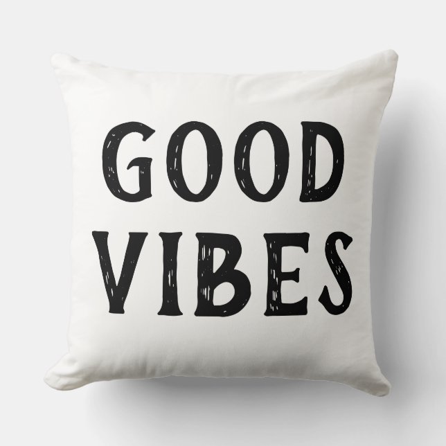 Goede Vibes Kussen (Voorkant)
