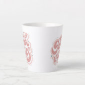 Goede Vibes Latte Mok (Voorkant)